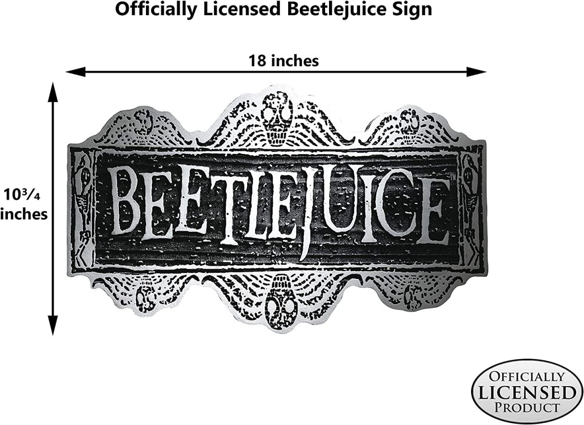 Rubie's Beetlejuice Sign - worldclasscostumes