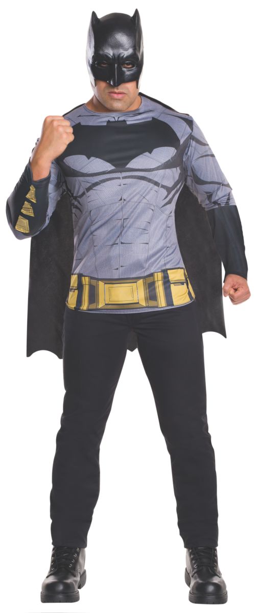 Rubie's Costume Co Batman Muscle Chest Top with Cap and Mask - worldclasscostumes