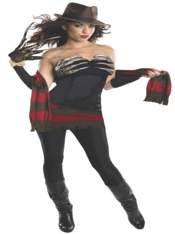 Rubie's Costume Co Secret Wishes Women's Nightmare On Elm Street Freddy Corset Style Costume - worldclasscostumes