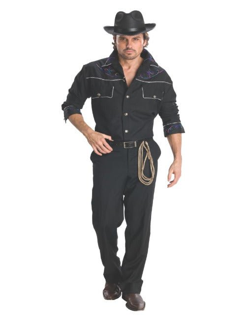 Rubie's Costume Heroes And Hombres Adult Cowboy Shirt And Hat - worldclasscostumes