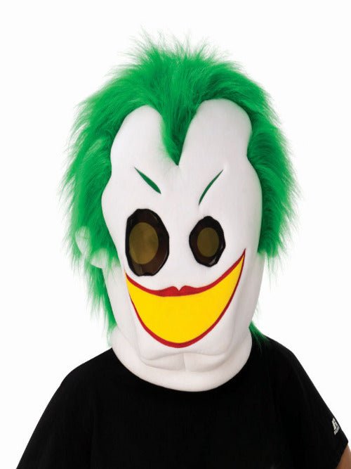 Rubie's DC Super Villains Joker Oversized Plush Mascot Mask - worldclasscostumes