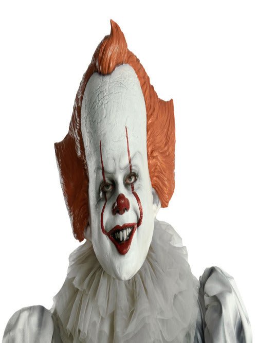 Rubie's IT Movie Chapter 2 Adult Pennywise Vinyl Mask Adult Costume - worldclasscostumes