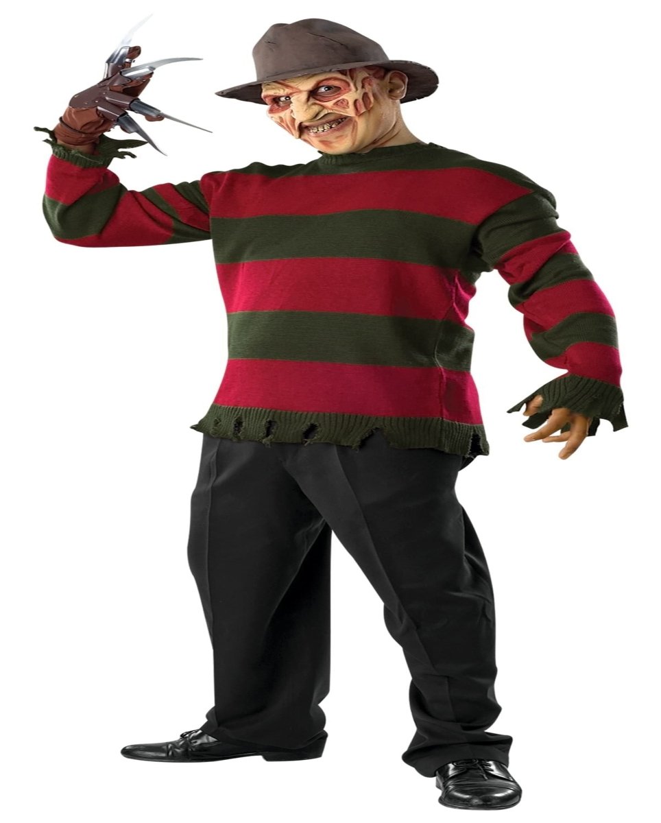 Rubie's Men's Nightmare On Elm St Deluxe Freddy Sweater with Mask - worldclasscostumes
