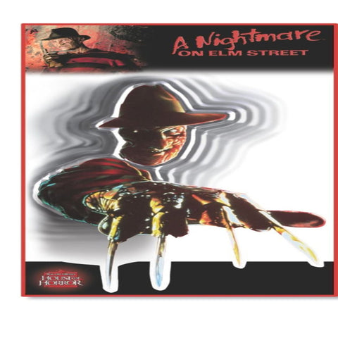 Rubie's Nightmare on Elm Street Freddy Floor Gore Claw Decal, 23.75" Long - worldclasscostumes