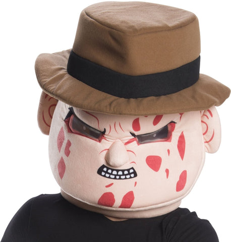 Rubie's Unisex Nightmare on Elm Street Adult Freddy Krueger Plush Mask - worldclasscostumes