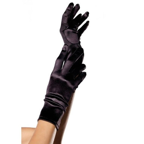 Satin Wrist Length Costume Gloves - worldclasscostumes