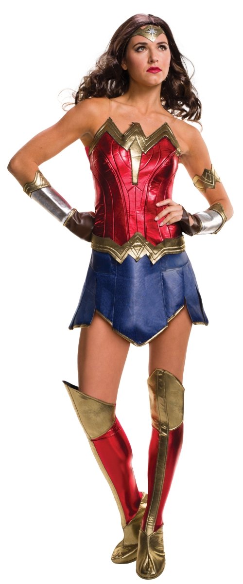 Secret Wishes Deluxe Adult Wonder Woman Costume - worldclasscostumes