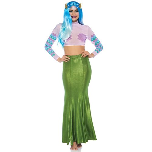 Shimmer spandex mermaid skirt - worldclasscostumes