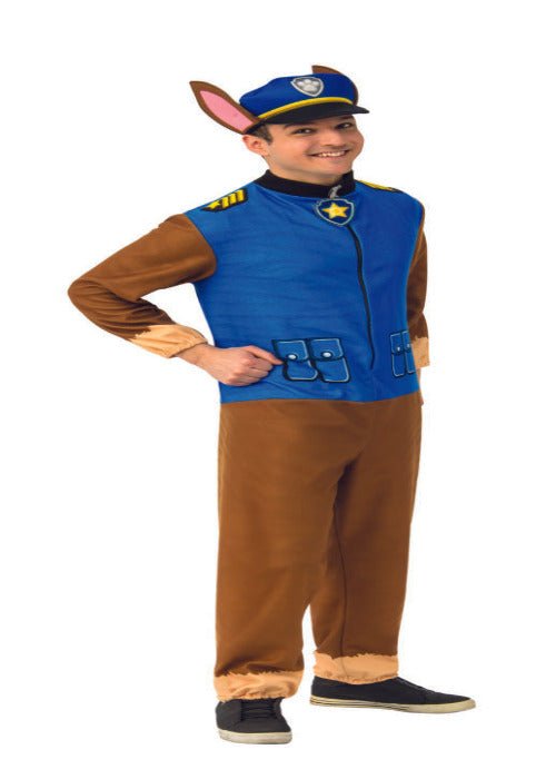 Shop Imported Adult PAW Patrol Chase Jumpsuit Costume Online - worldclasscostumes