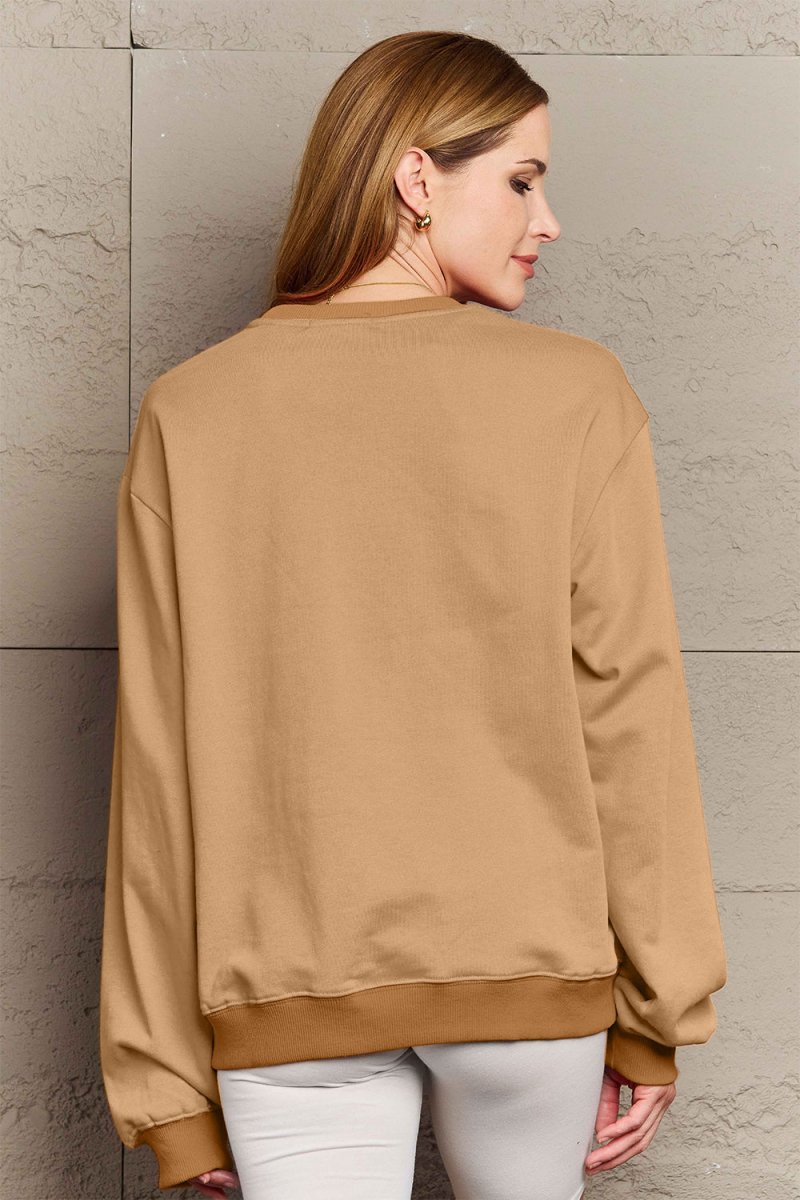 Simply Love Full Size Graphic Round Neck Sweatshirt - worldclasscostumes