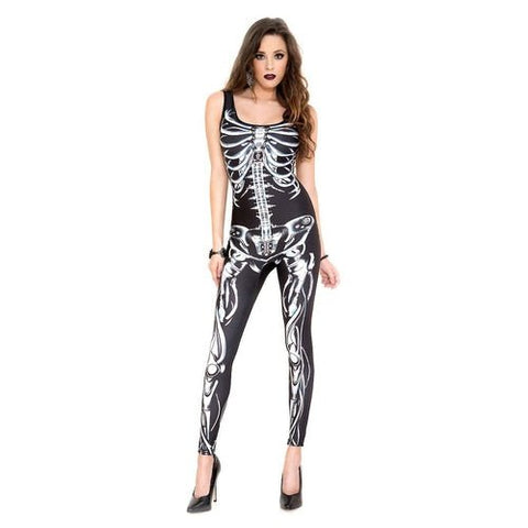 Skeleton Bodysuit Costume - worldclasscostumes