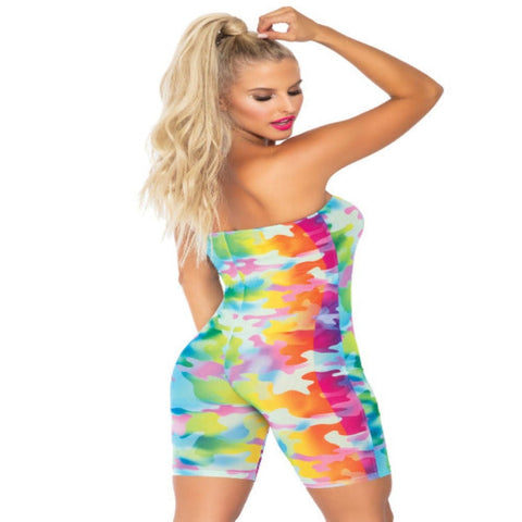 Spotted You Camo Romper - worldclasscostumes