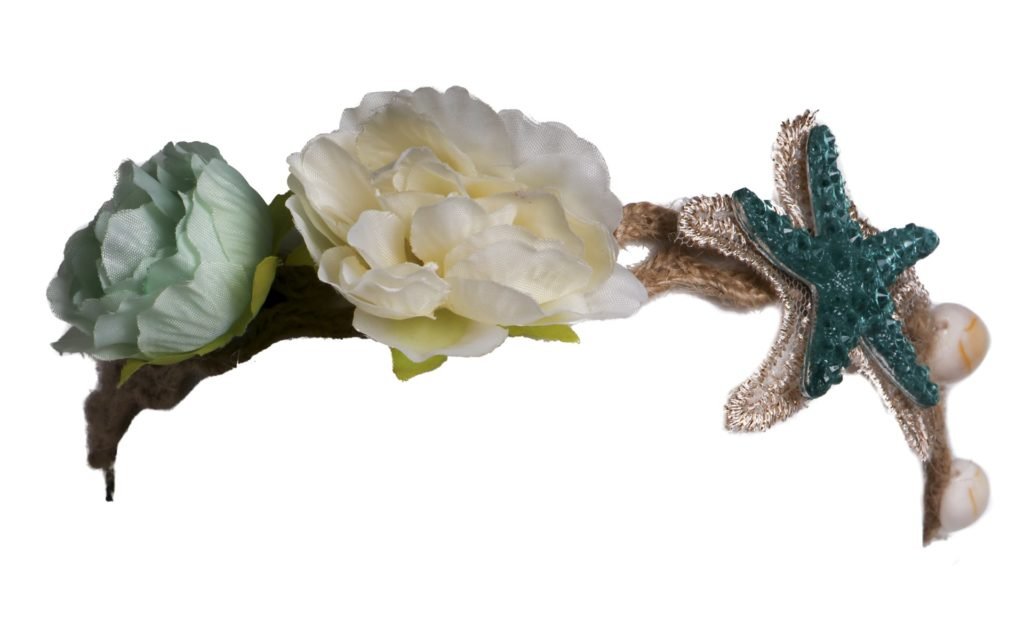 Starfish headband with shells - worldclasscostumes
