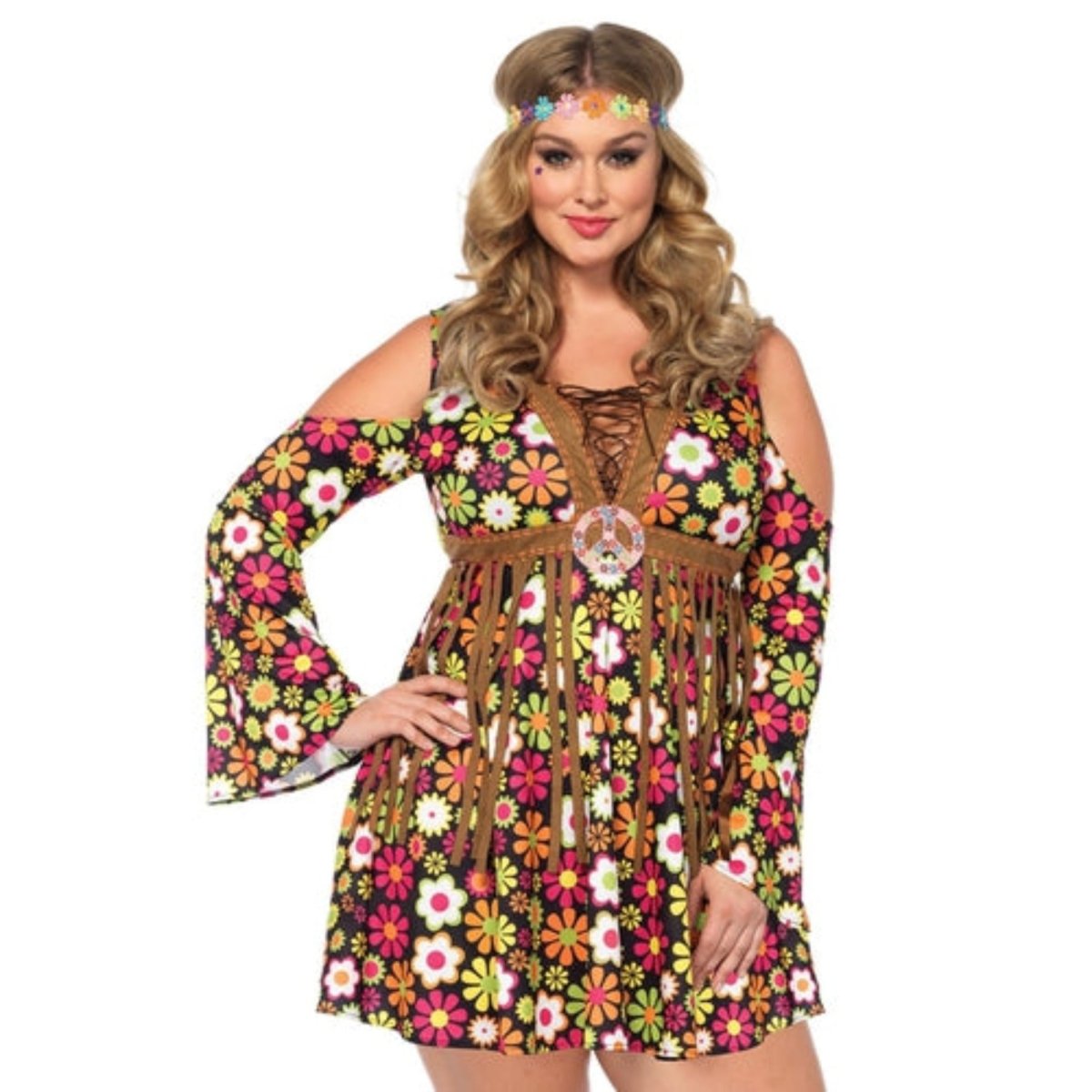Starflower Hippie Dress Costume - worldclasscostumes