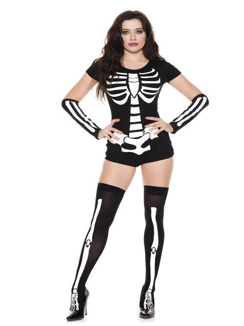 Sultry Skeleton Womens Costume - worldclasscostumes