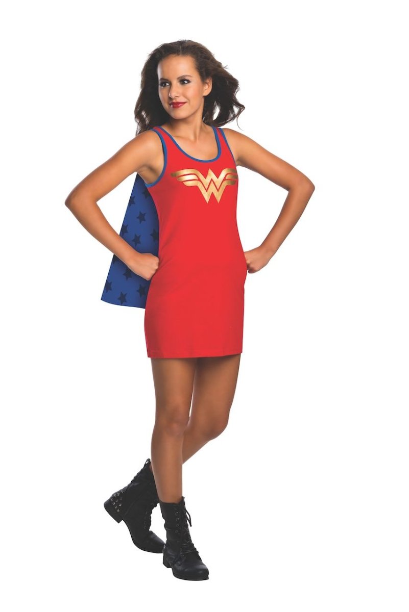 Tank Dress Teen Wonder Woman Costume - worldclasscostumes