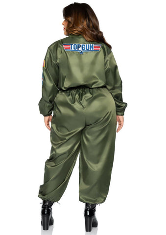 Top Gun Parachute Flight Suit Costume - worldclasscostumes