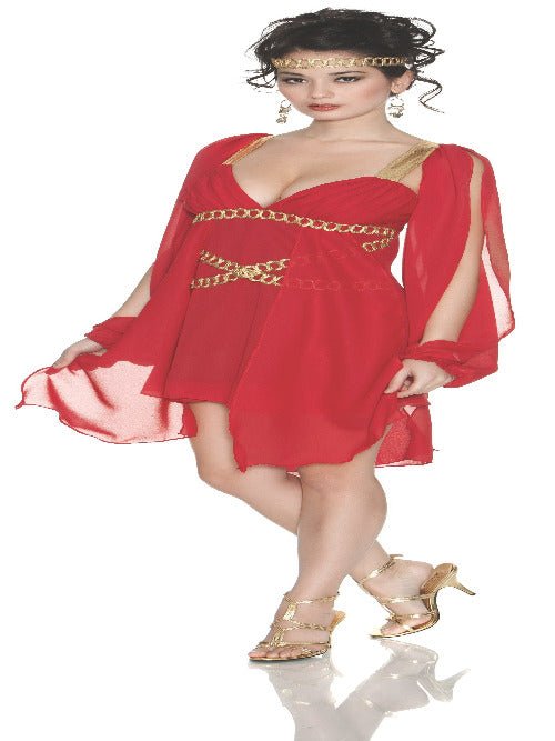 Women's Goddess In Red Costume - worldclasscostumes
