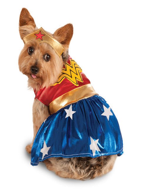 Wonder Woman Pet Costume - worldclasscostumes